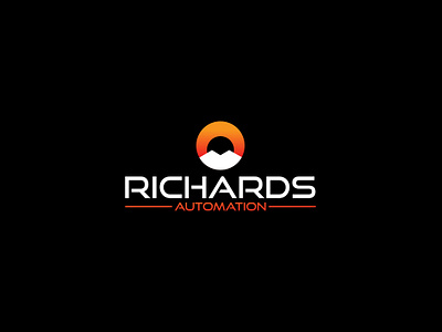 RICHARDS AUTOMATION LOGO brand logo branding branding design business logo corporate design creative design creative logo design designer designpark14 graphic designer logo logo design logo designer logo icon logos minimal minimalist logo new logo vector