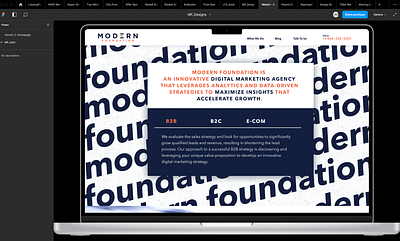 Agency Site mockups design graphic design illustration u ui ui design ux vector visual visual design web design