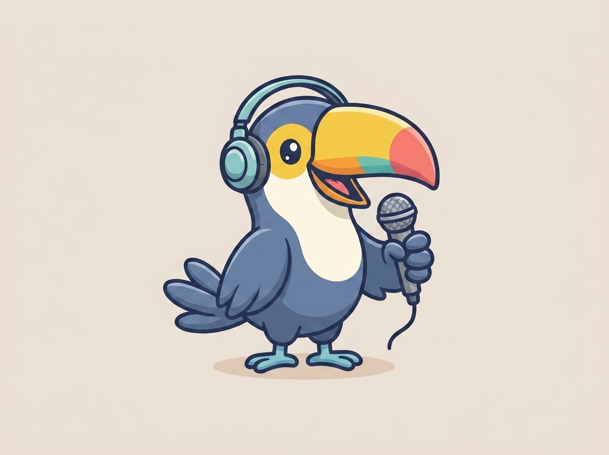 Chatter the Toucan I Speech Therapy Mascot & Brand Identity bento grid presentation bird character character design chatter the toucan child brand design clinic mascot custom mascot cute mascot logo flashcard design kids logo mascot identity medical branding modern mascot pediatric branding speech clinic logo speech therapy logo therapy mascot toucan mascot vector character illustration vector mascot