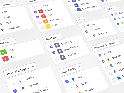 Dropdown Selection | Design System ai checkbox design system dropdown figma filter filter by filter card filtering guidelines icons levels multi select select selection sort by sorting ui ui components ux