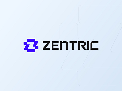 Minimalist, Modern Z Letter ZENTRIC Logo, Branding Design. a b c d e f g h i j k l m n best logo brand identity branding creative logo digital logo ecommerce financial fintech letter d logo logo logo design metaverse minimalist logo modern logo o p q r s t u v w x y z popular logo software tech technology