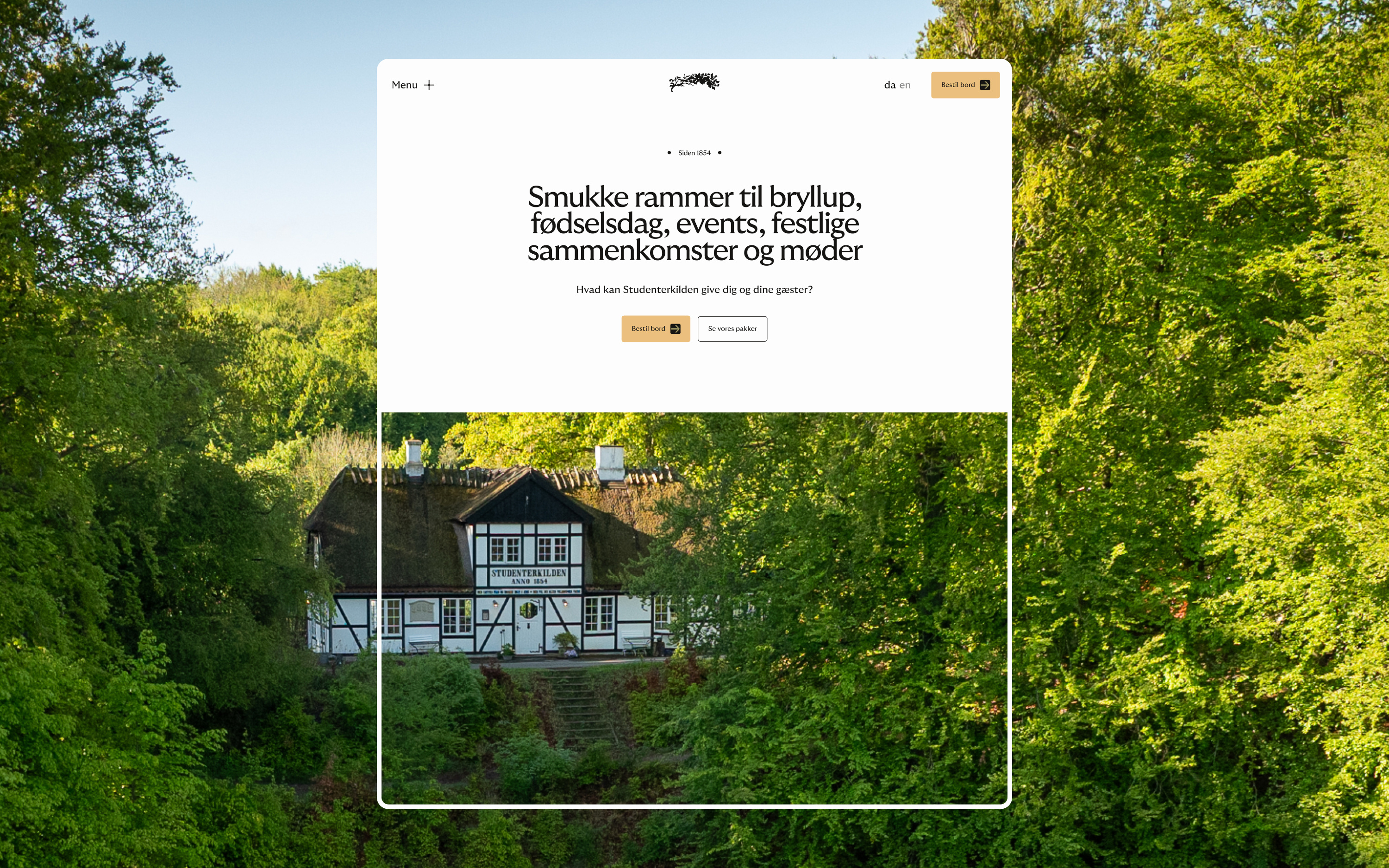 Studenterkilden figma restaurant scandinavian web design web development webflow