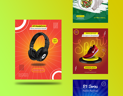 Flyer Designs Collection adobe illustrator flyer design graphic design illustration