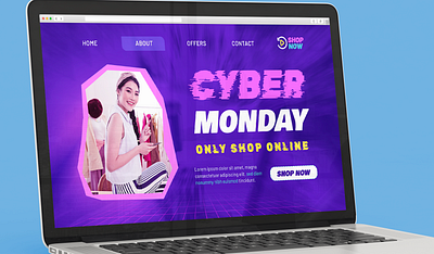 Cyber ​​Monday by Freepik Company branding design graphic design typography ui