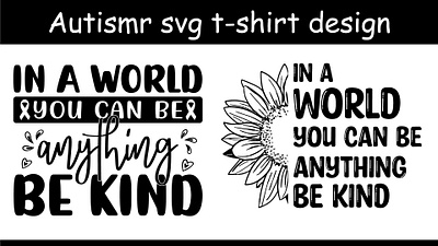 Autism SVG T-shirt Design app autism svg tshirt design branding design graphic design illustration logo typography ui ux vector