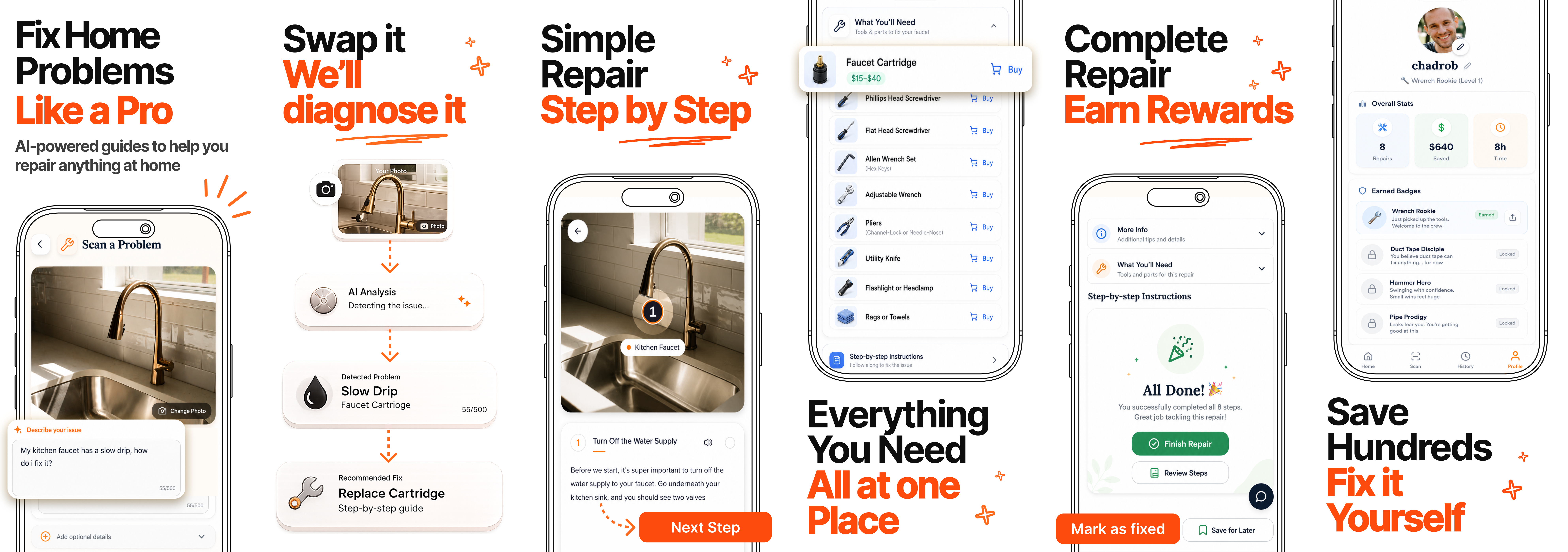 AI Repair App Screenshots android screenshot annotated screenshots app screenshots app store app store design app store screenshots app store visuals apple screenshot apple store google screenshot ios screenshot screenshot screenshot design screenshots store design