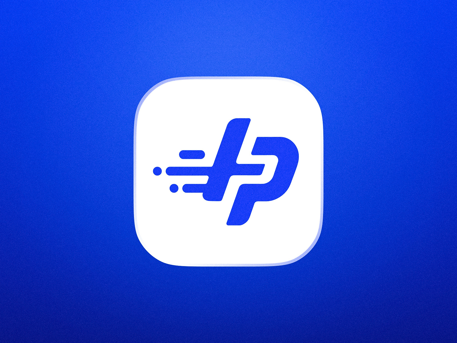 Horeca App Icon — Minimalist Blue app design app icon blue branding clean ui flat design graphic design icon design interface ios logo macos minimal minimalist ui ux vector