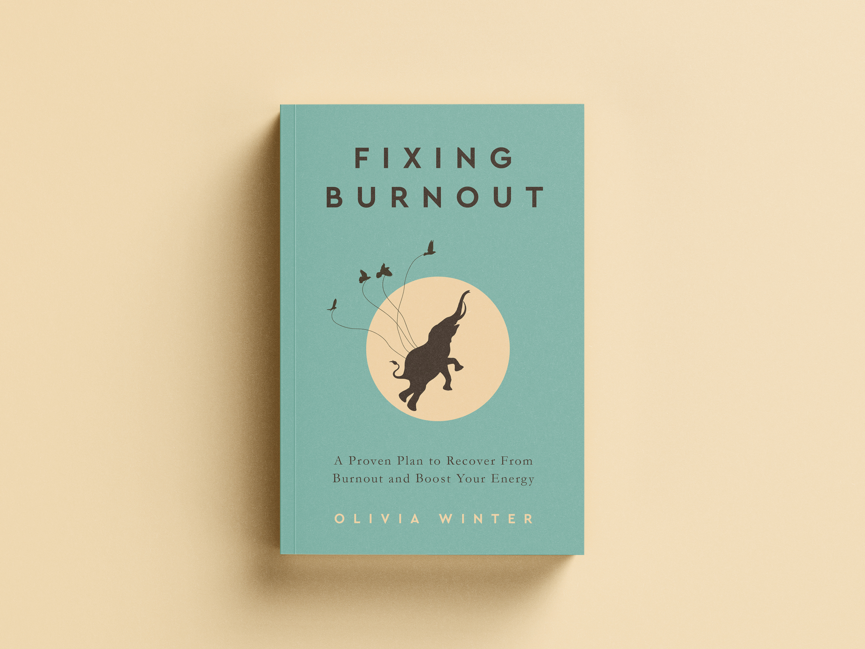 Self-Help Book Cover Design — Burnout Recovery & Wellness book cover design book cover designer book design burnout book burnout recovery conceptual book cover cover design editorial design editorial illustration graphic design minimalist book cover nonfiction book cover nonfiction book design personal development personal growth book professional book cover publishing design self help book cover self help book design wellness book cover