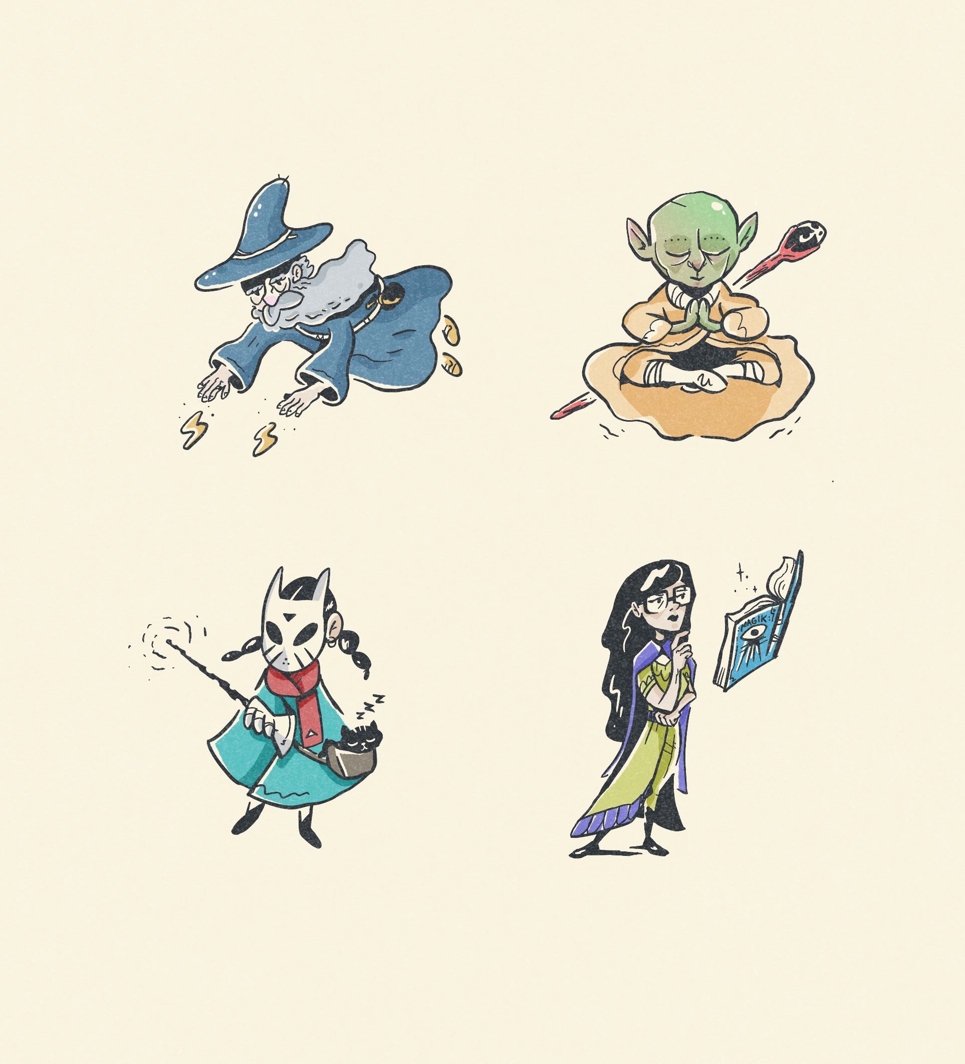 Mages - Vol 1 fantasy mage magic witch wizard