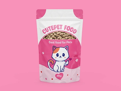 Catfood Packaging Design | Label Design | Packaging Design box branding cat food design food packaging label label mockup label packaging labeldesign labels mock up pack package package mockup packagedesign packagingdesign packagingpro product label sachet web design