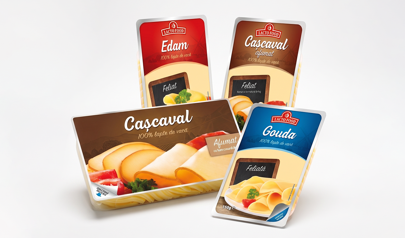 Lactofood - Packaging branding cheese graphic design lactofood packaging packagingdesign