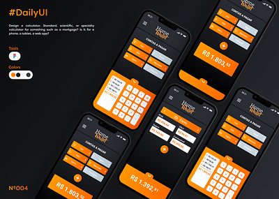 #DailyUI Nº004 app dailyui figma graphic design ui