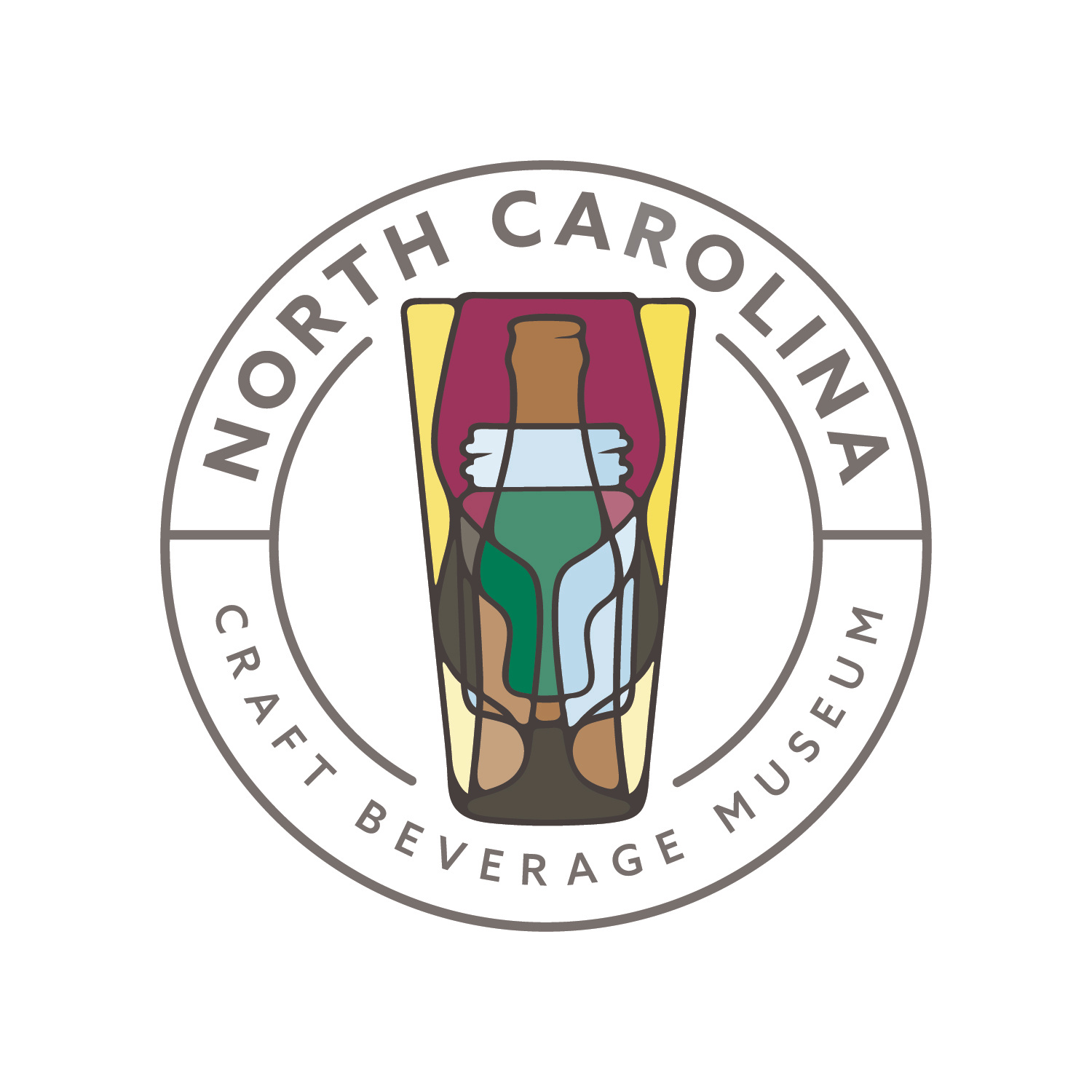 North Carolina Craft Beverage Museum / Logo craft beverage graphic design logo design north carolina