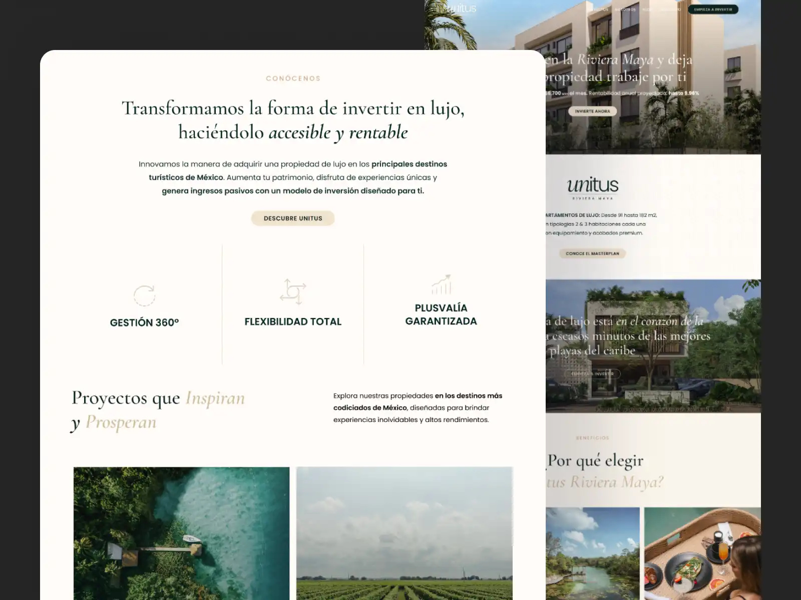 Unitus creative direction ui ux web design web development