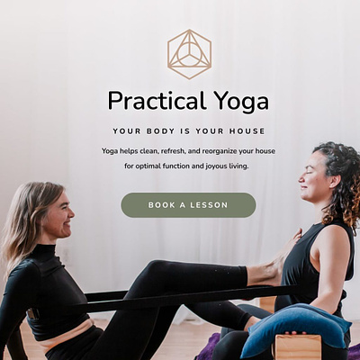 Practical Yoga Brand Development, Logo design and Website Design branding design graphic design logo typography website