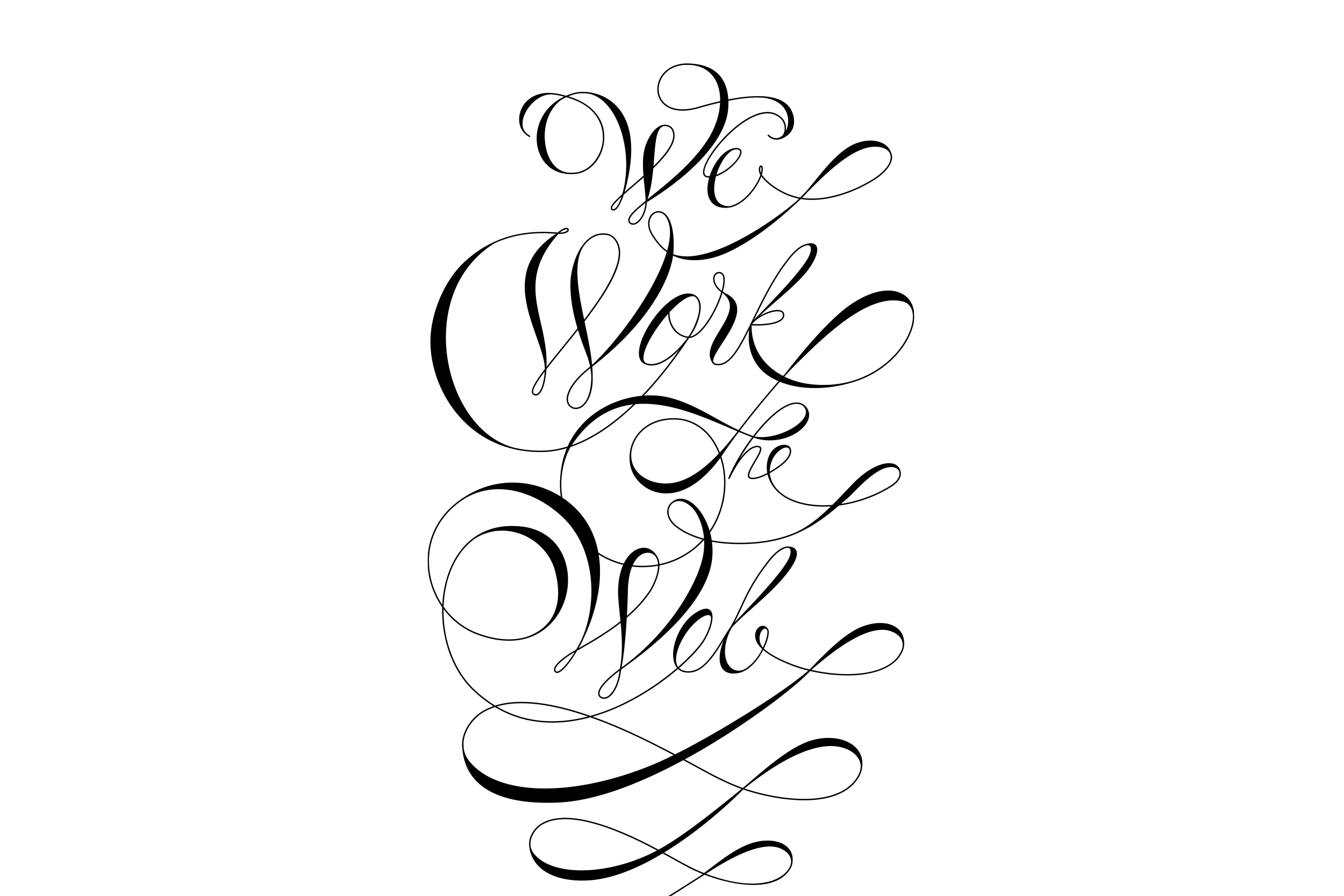 We Work the Web animation artwork design digital art hand lettering illustration motion graphics typography vector web design web development website