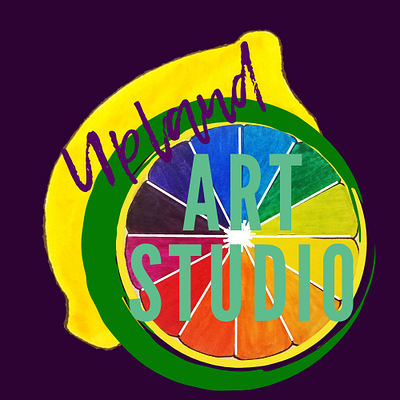 Logo: Upland Art Studio branding design graphic design illustration logo typography