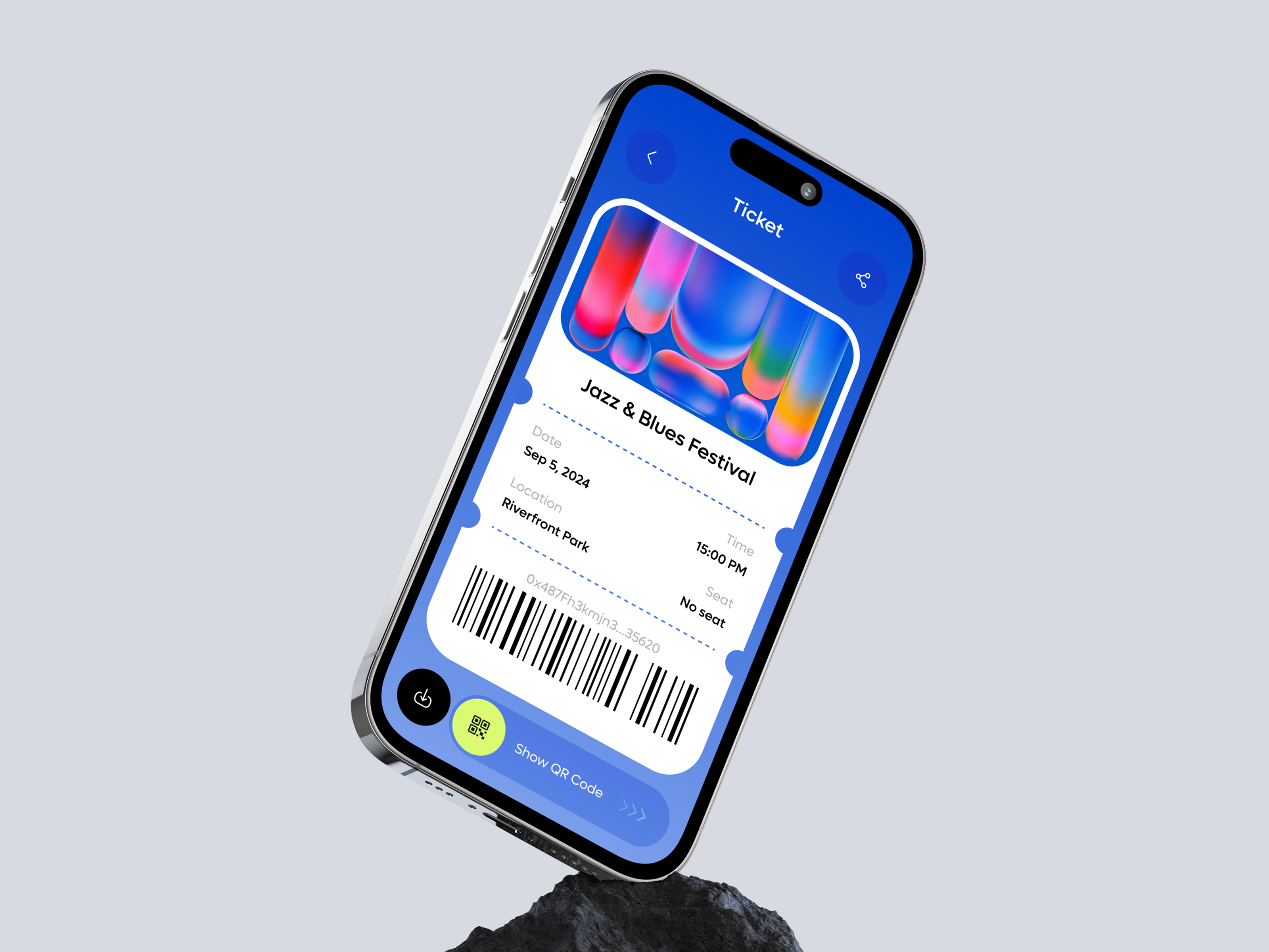 🎫 Mobile design for event platform | Hyperactive app design booking design event hyperactive mobile mobile app mobile design platform product design ticket ui ux