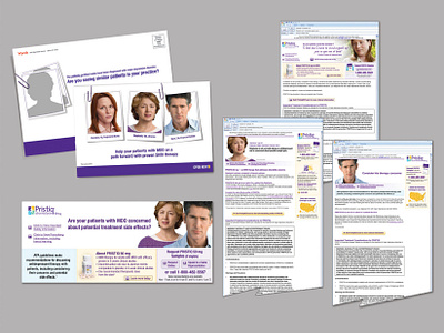Pristiq Direct Marketing Campaign (DM, Email, Digital Banner Ad) brand branding campaign direct mail direct marketing email design hcp health care professional pharmaceutical