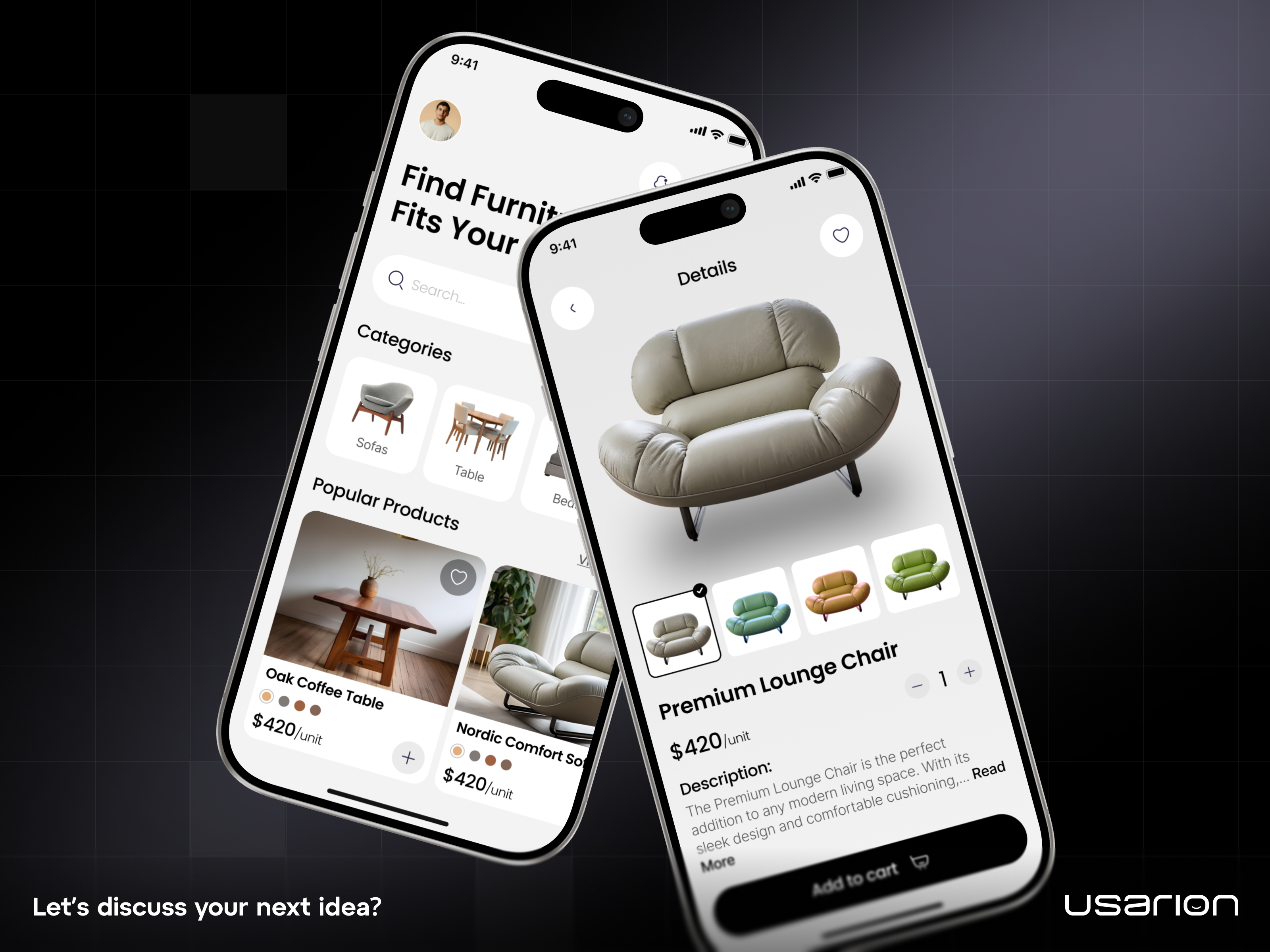 Furniture E-Commerce App UI for Home Decor Shopping checkout flow ecommerce app furniture ecommerce furniture shopping app furniture store home decor home furnishing interior shopping ios app mobile app design mobile commerce mobile ui product catalog product design product detail product discovery shopping cart ui design ux design wishlist
