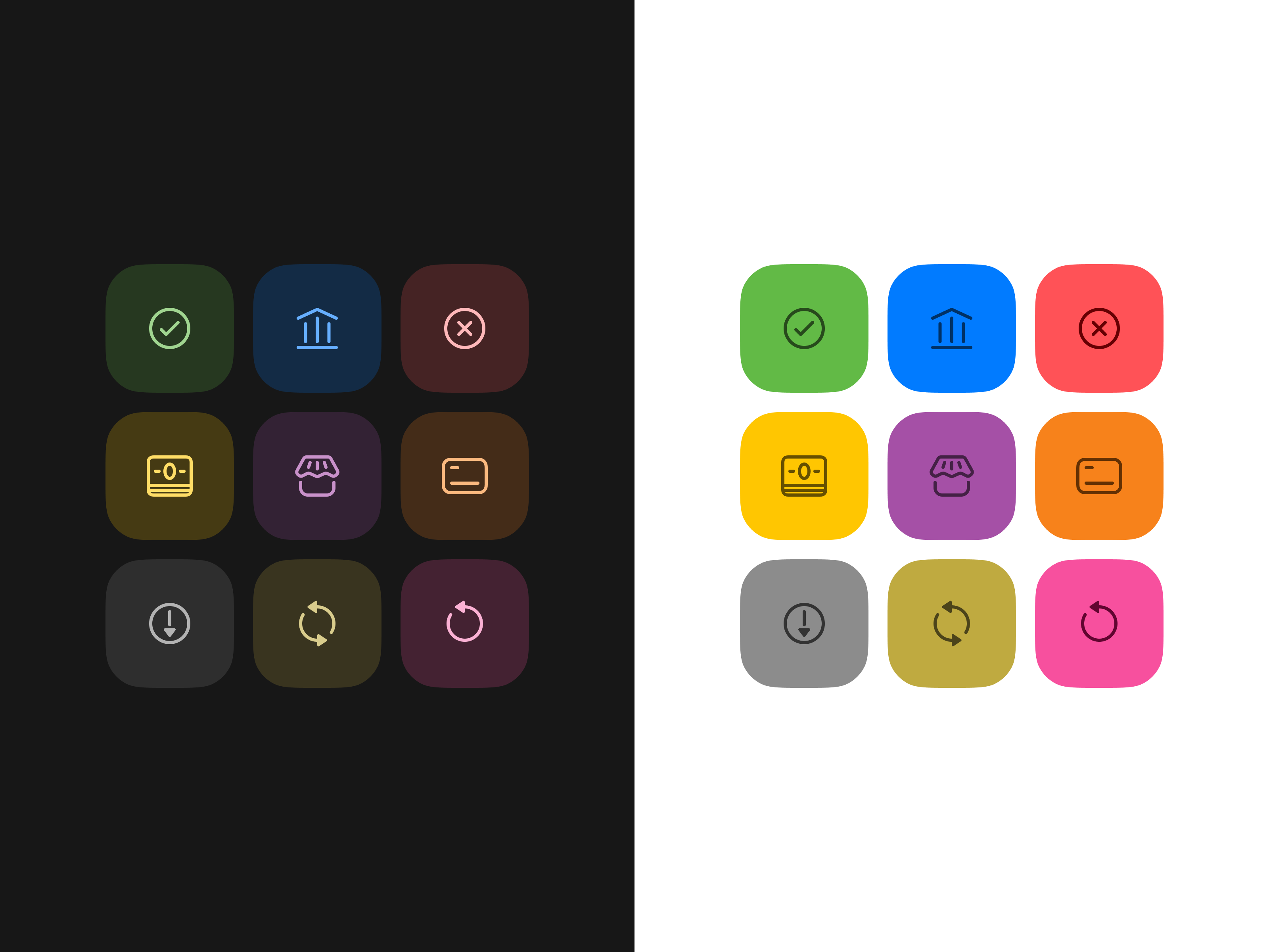 Merchant icons set for Reporting. 2d finance graphic design icon icon design icon set iconography icons icons set illustration payments vector