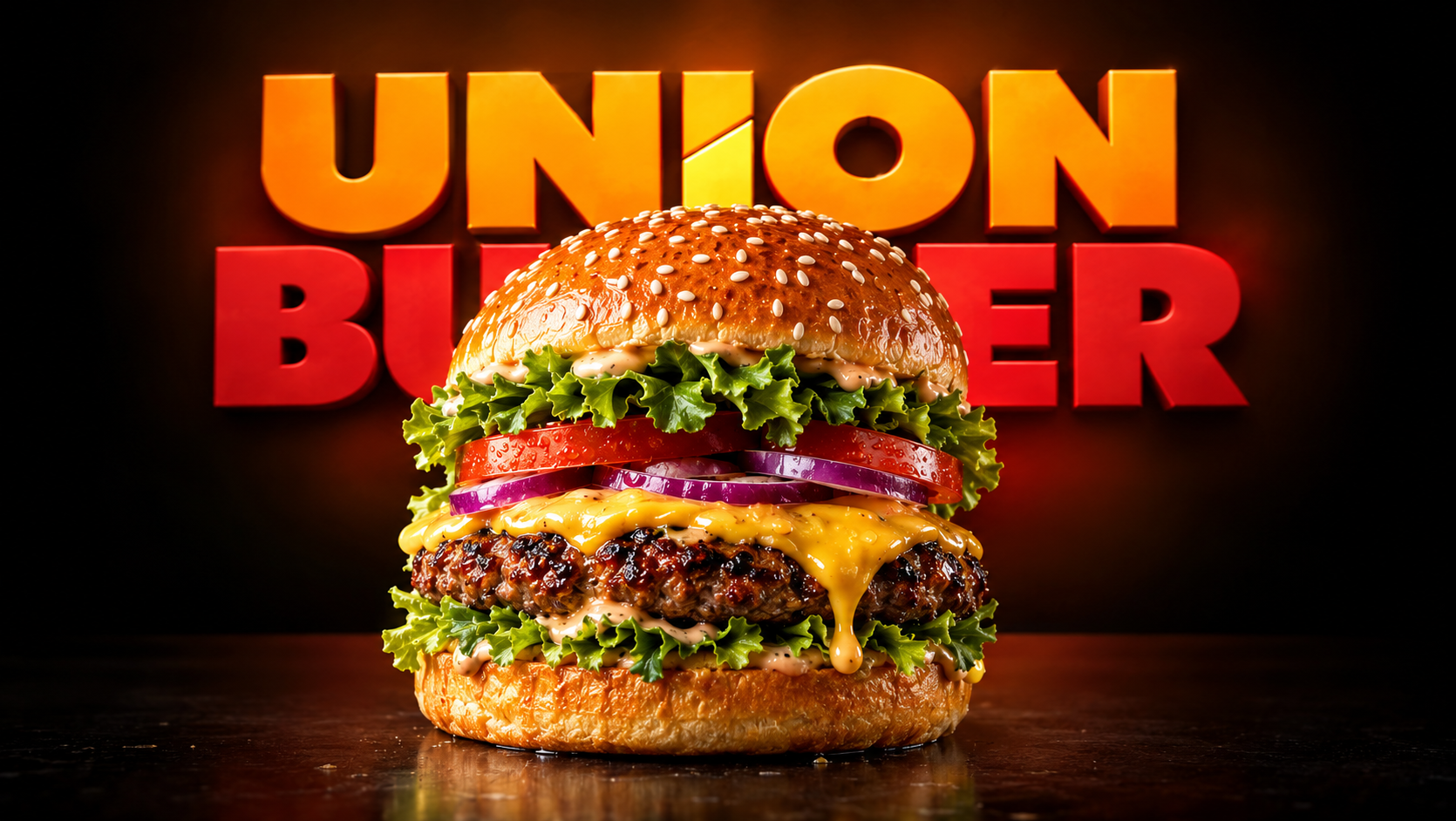 UNION BURGER — Global Fast-Food / Brand Campaign 3d animation brand branding burger creative creative director design fast food food graphic design illustration logo motion graphics ui vector