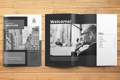 Company Profile Brochure brochure business brochure company profile design