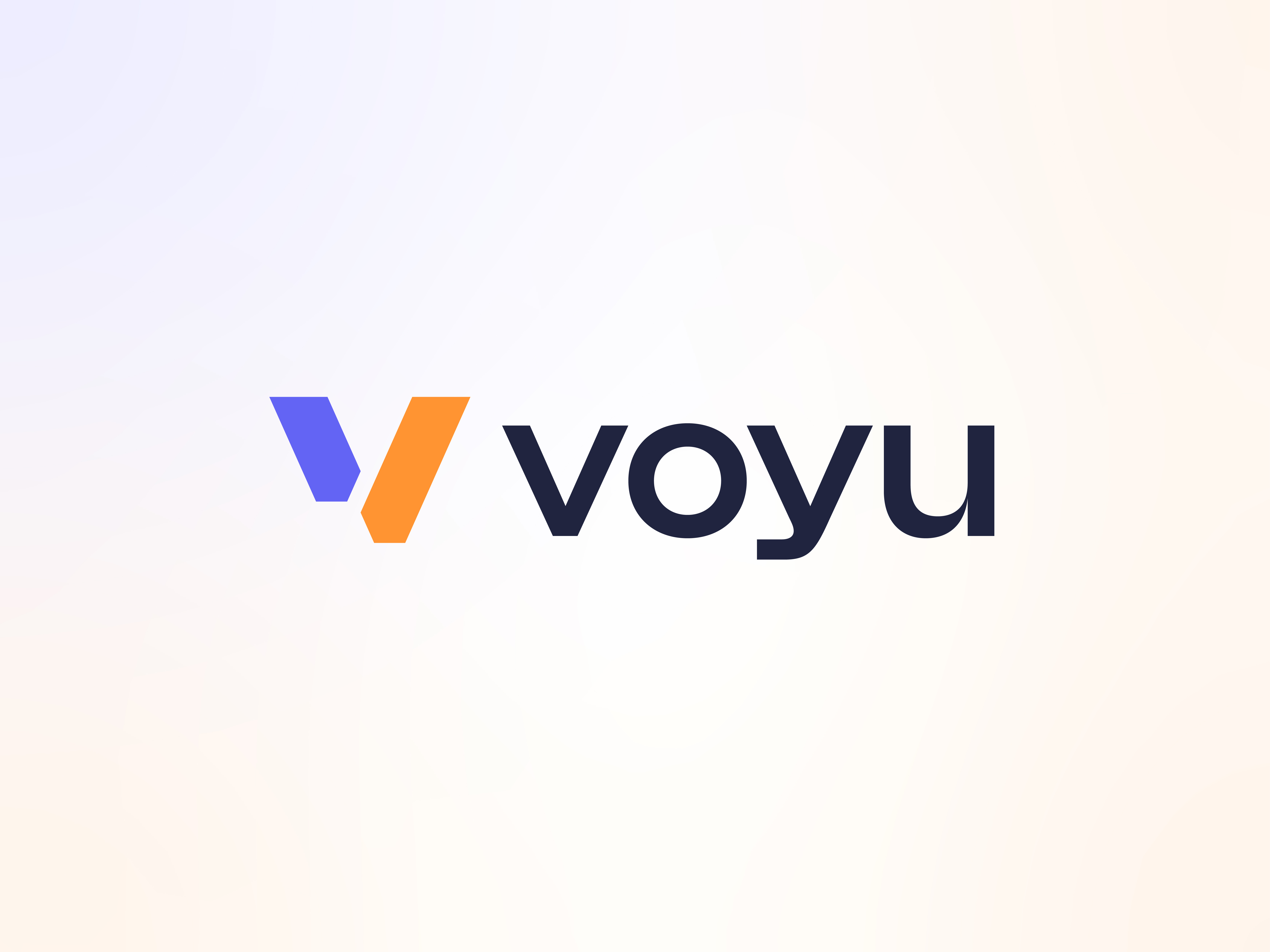 voyu - v logo design and logo mark abstract brand brand identity branding geometric identity letter logo logo logo design logo mark logotype modern logo simple logo symbol v logo
