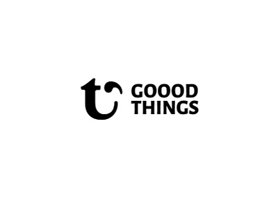 Goood Things Logo face font g good good things good things logo letter monogram smile t things