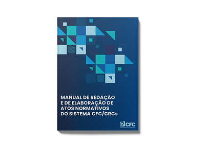 Manual de Redação e de Elaboração de Atos Normativos CFC/CRCs branding design graphic design typography