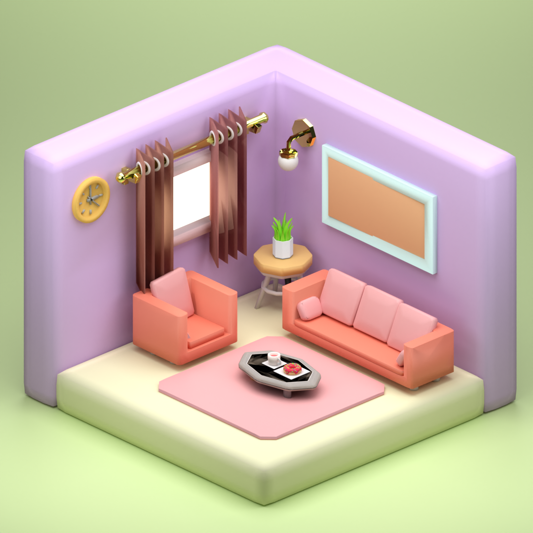 living-room-low-poly-by-mariger-on-dribbble