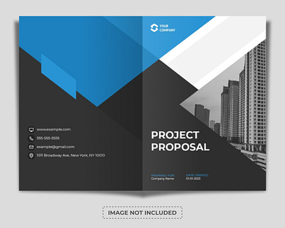 Project Proposal Cover Template Design annual background booklet brochure concept corporate cover design flyer graphic layout leaflet magazine modern page poster presentation report template vector