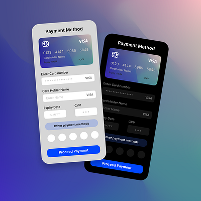 Payment Method dailyui ui