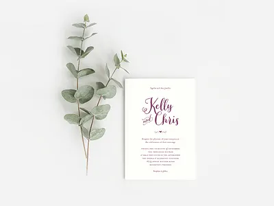 Kelly & Chris brand branding card collateral design design event graphic design invite logo logo design print print design save the date stationery design wedding wedding invitation wedding suite