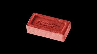 Free Brick Mockup 3d brand branding brick mockup c4d cinema4d free brick mockup free mockup mockupie mockups render