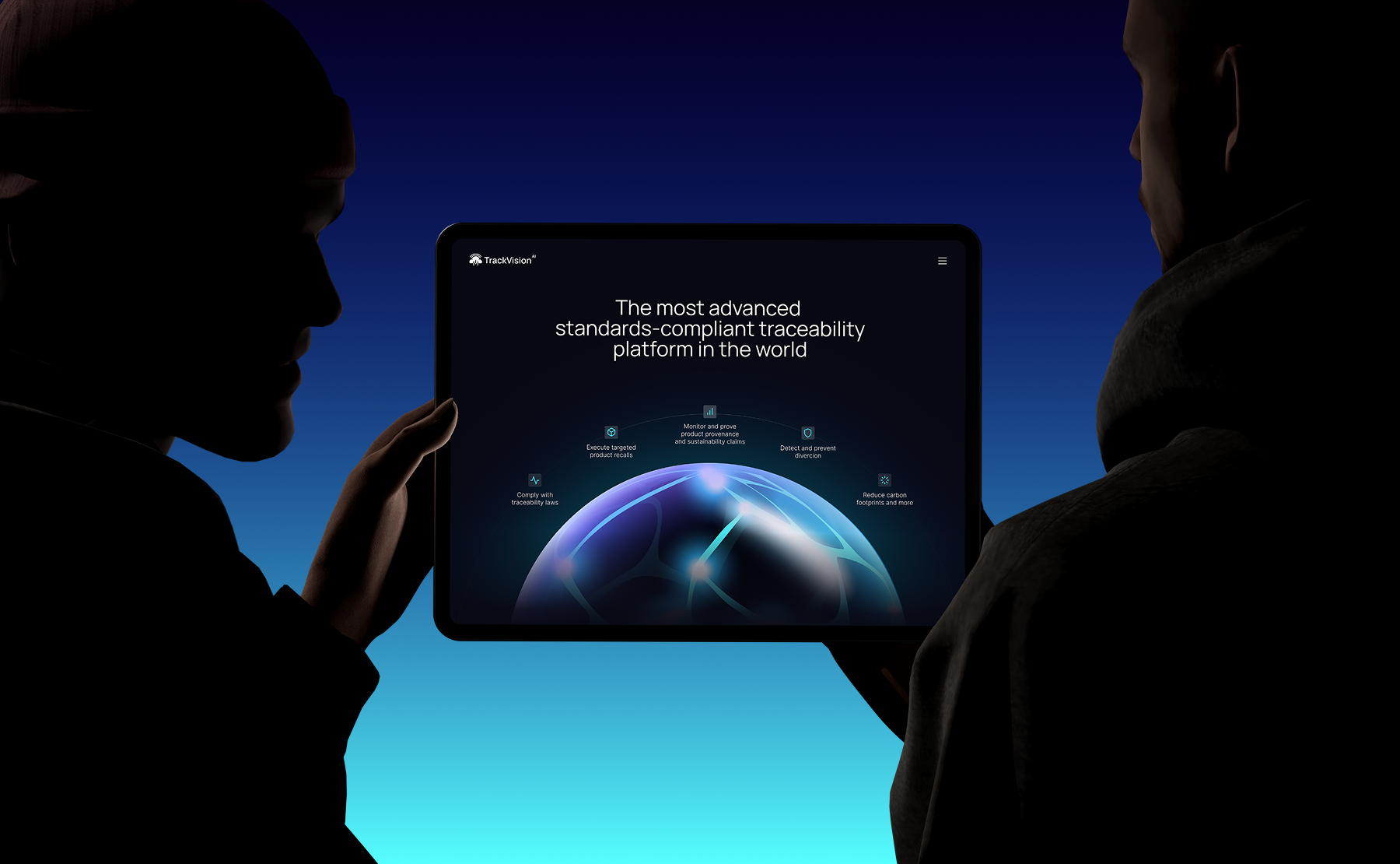 Visibility by design branding graphic design identity logo technology ui website