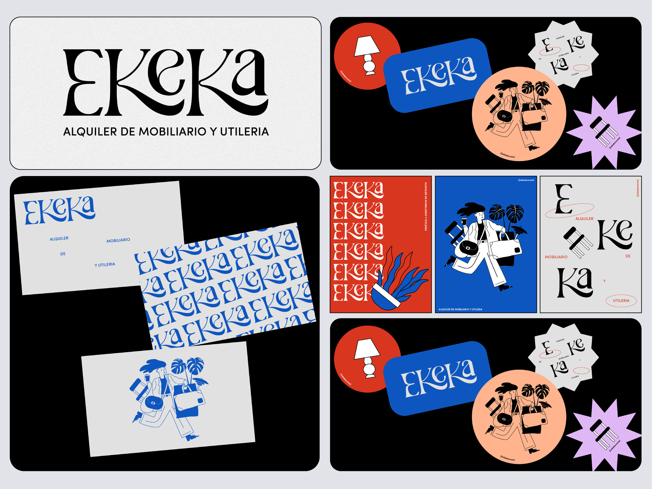 Ekeka - Brand Identity branding graphic design illustration