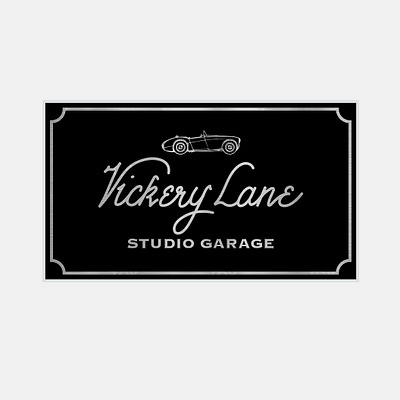Branding for Vickery Lane branding design graphic design logo typography