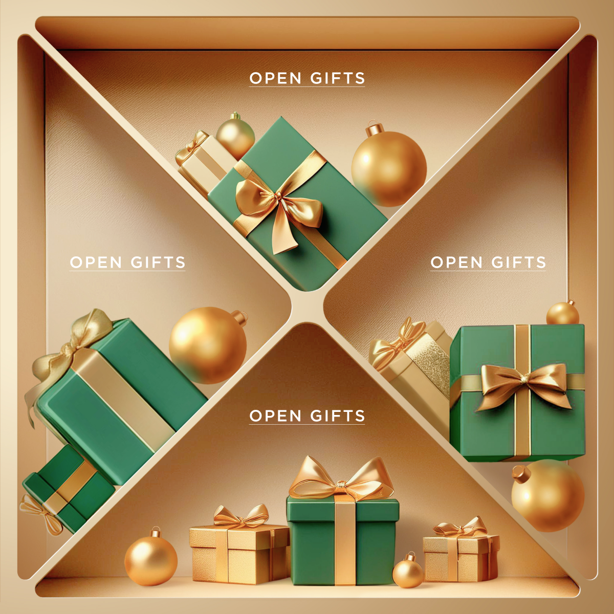 Christmas Gift Reveal — Promo Reel animation graphic design motion graphics