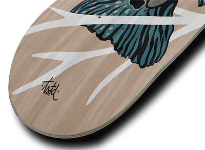 Tstd - Deck Skateboard (Peacock Bass)