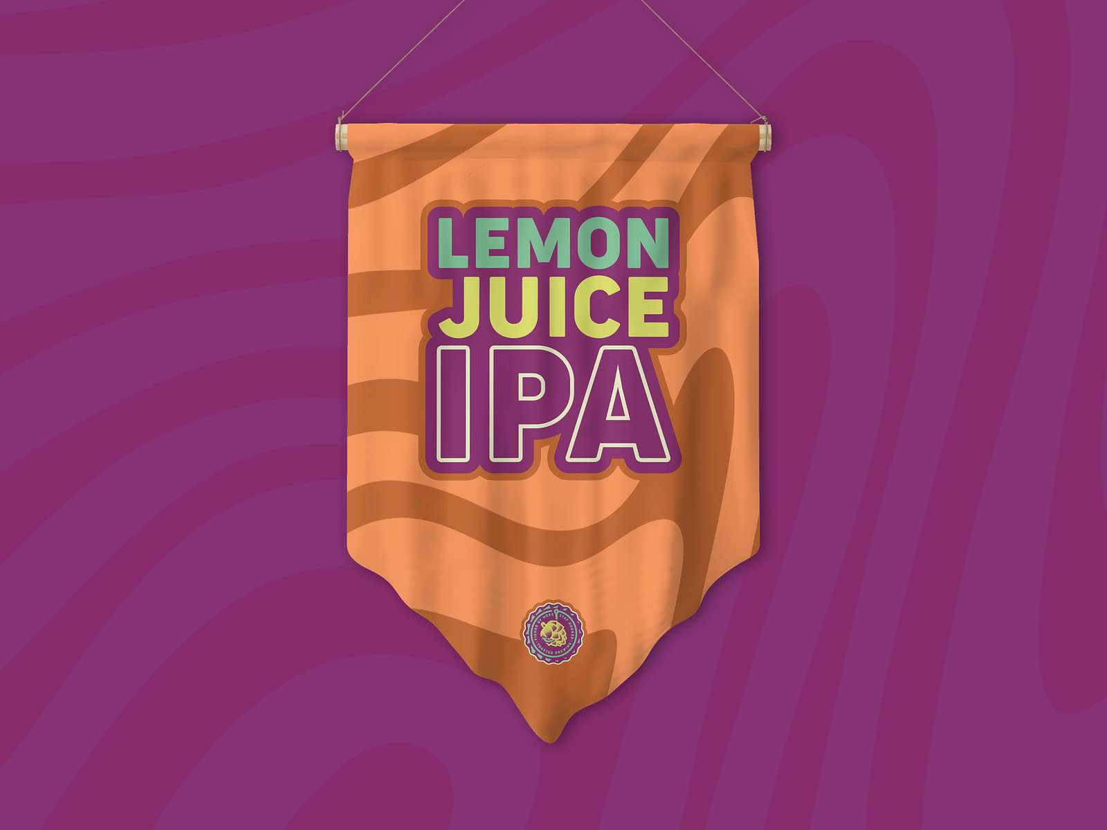 Toasted Apparel Lemon Juice IPA by André Luiz H. Pimenta on Dribbble