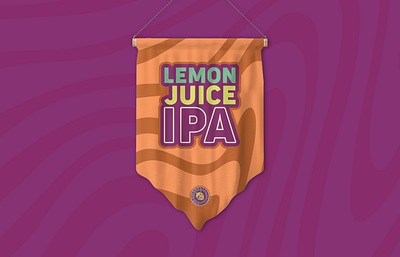 Toasted Apparel - Lemon Juice IPA illustration