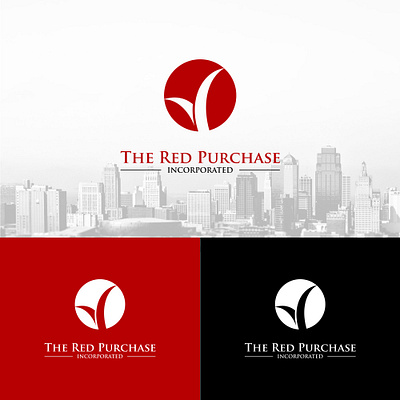 The Red Purchase Inc - Logo Design Concept # 2 clean logo