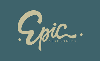 Logotype - Epic Surfboards design logo