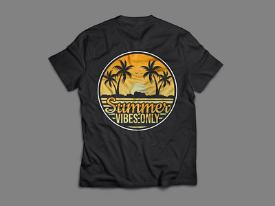 Summer T-Shirt Design typography