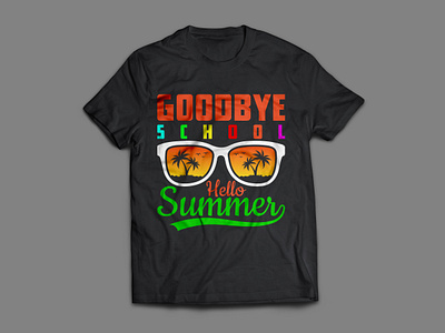Summer T-Shirt Design typography