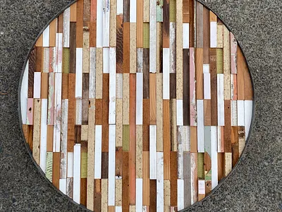 Maunga Tahi - Mountain 1 cedar contemporary art maori art vintage wallpaper