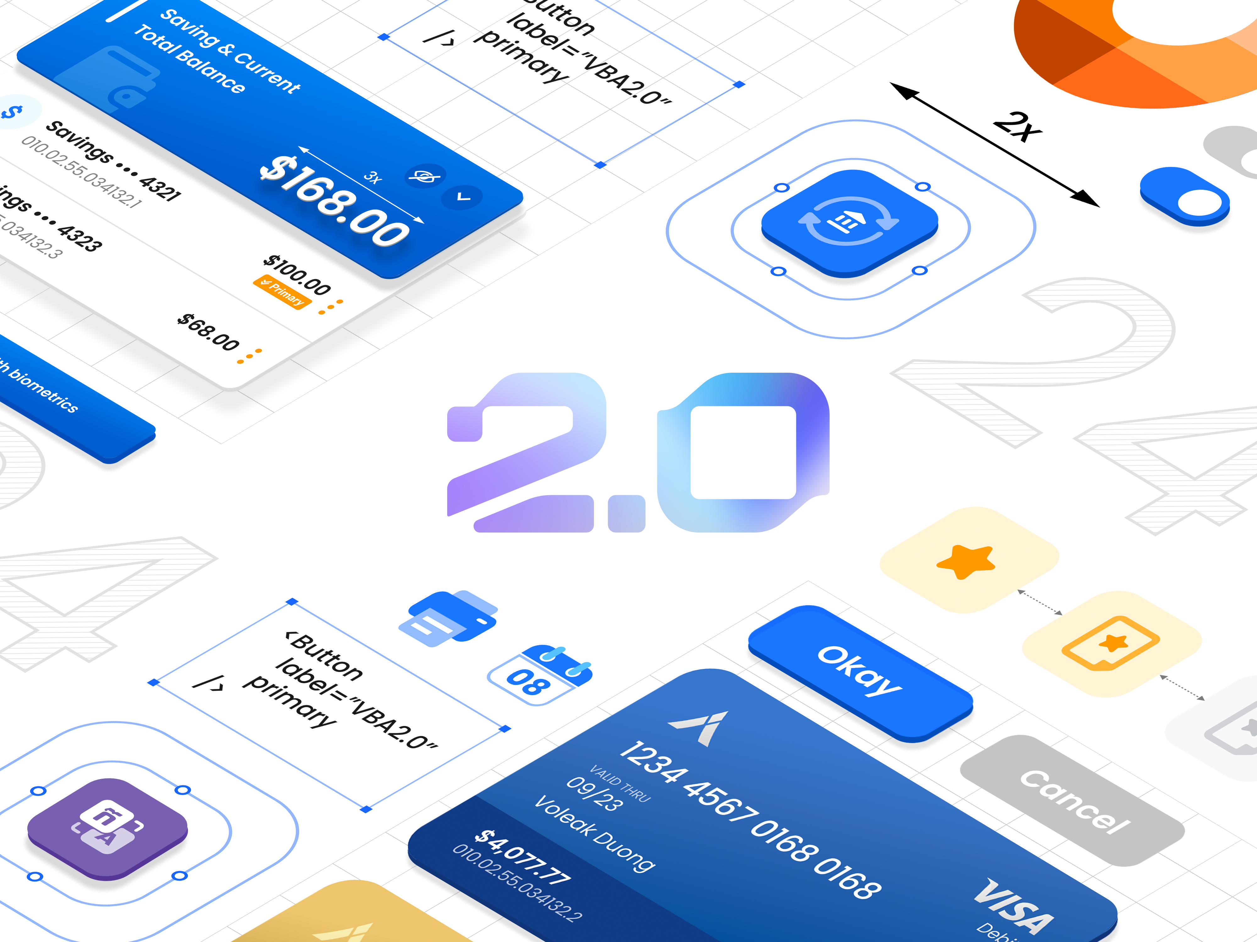 Vattanac Bank App 2.0 branding design graphic design ui