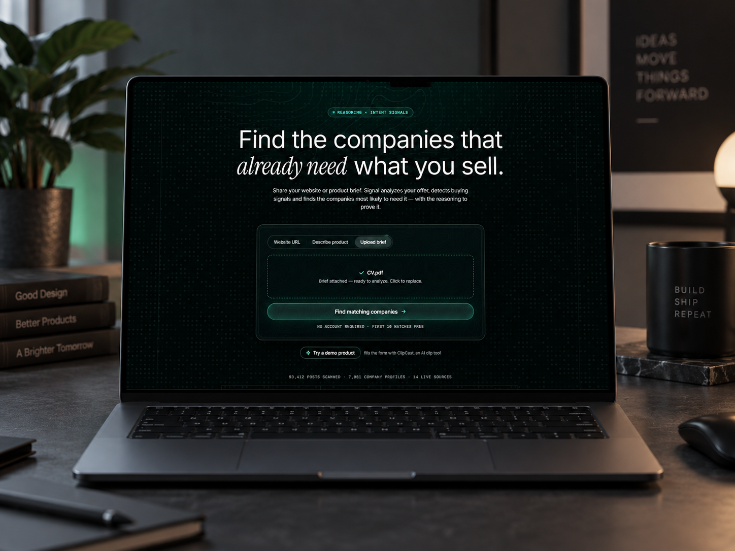 AI Product Prototype Demo animation graphic design motion graphics ui