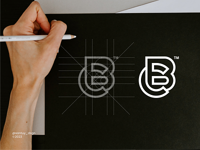 CB Monogram logo b brand branding c design icon identity illustration letter logo logofolio logotype mark monogram symbol vector